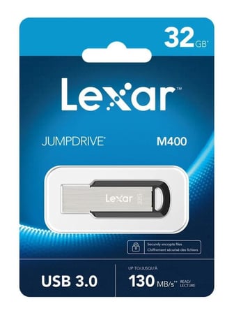 Lexar Jumpdrive 32gb M400 USB3.0 130MB/s Usb Flash Bellek