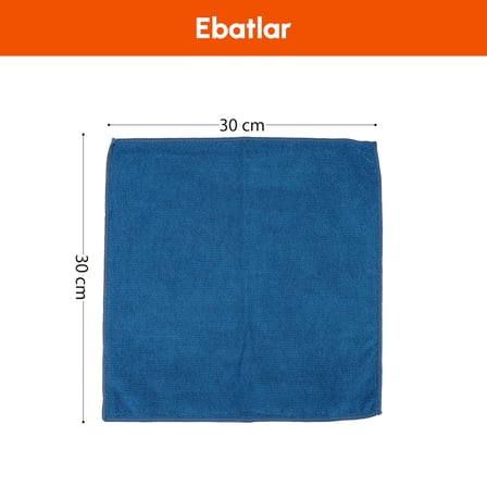PIKAS 7’li Mikrofiber Temizlik Bez Seti, Çok Amaçlı Araç Ev Mutfak Yüzey Temizleme Bezi
