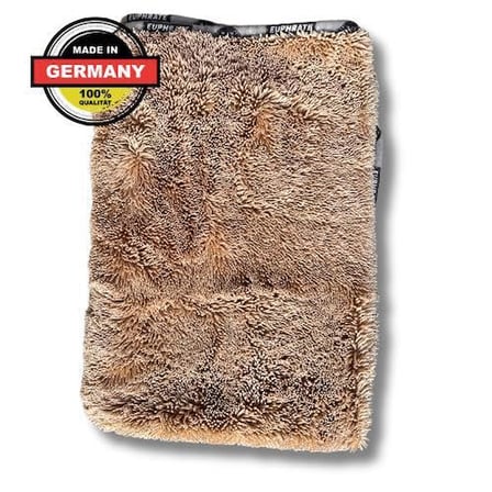 Euphrate Mikrofiber Oto Kurulama ve Temizlik Germany Tank Bezi 75x55 cm. Renk: Kahve 750 GSM