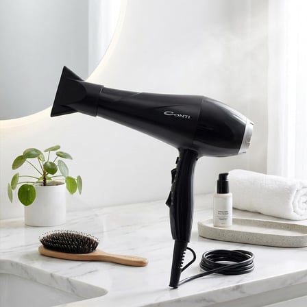 Conti CHD-125 Karayel Saç Kurutma Makinesi 2200W AC Motor Profesyonel 3 Kademe Isı Ayarı 2 Kademe