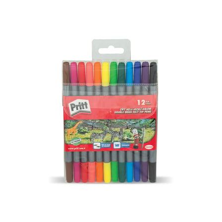 Pritt 12’li Çift Uçlu Keçeli Kalem