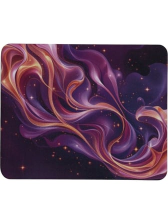 Baskılı Desenli Renkli Tip Kaymaz Taban Optik Bilgisayar Notebook Mouse Pad Maus Pad (Gece)