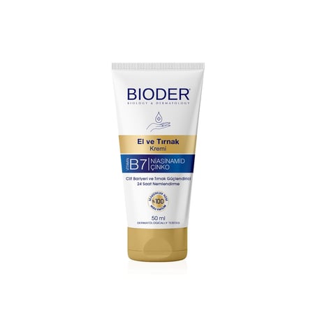 Bioder El ve Tırnak Bakım Kremi 50 ml
