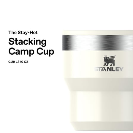 STANLEY Stay-Hot Termos Bardak 0.29 Litre - Krem | Paslanmaz Çelik