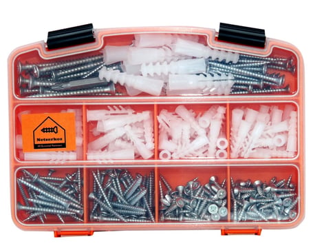 Netzerkoz All Essential Fasteners 320Parça 12 Çeşit Vida Seti