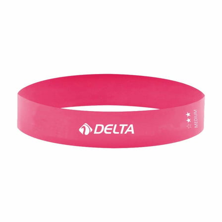 delta spor Latex Aerobik Pilates Direnç Egzersiz Bandı Squat Çalışma Lastiği,Turkuaz,Orta