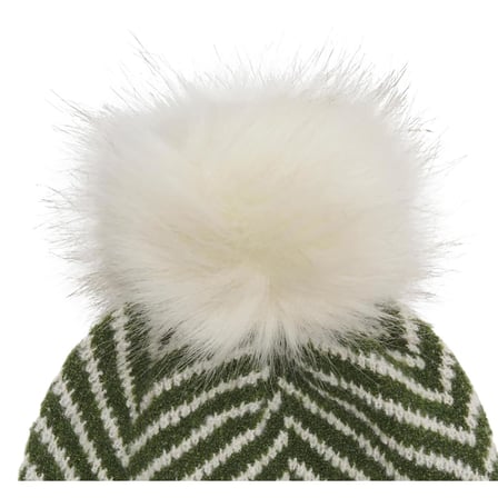 ONLY Kadın ONLLAURETTA LIFE KNIT BEANIE CC Bere, Koyu Yeşil, Tek Beden