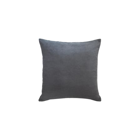 Gauze Fabric Design Kadife Serisi Kırlent, Yastık Kılıfı (Gri, 45 x 45)