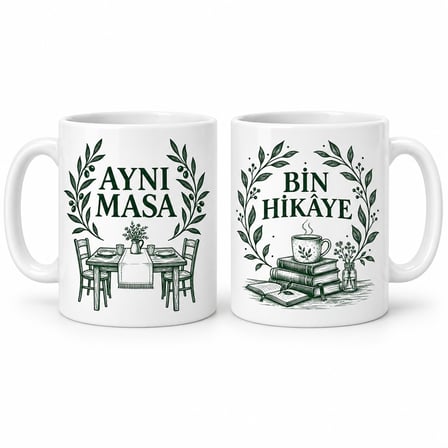 Lexroo Aynı Masada 2'li Kupa Seti - MODEL 344