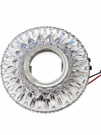Lexroo 1 Adet NOAS YL65 1777 Athena Led Çerçeveli 4000K Kristal Cam Spot