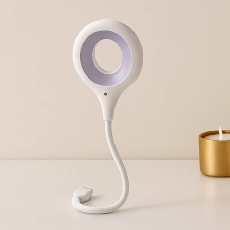 Lexroo Ses Kontrollü Mini USB LED Lamba Yuvarlak Akrobat Kollu