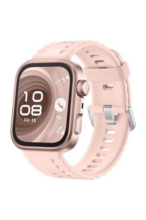 Lexroo Huawei Fit 4 Nova Silikon Kordon - Pembe