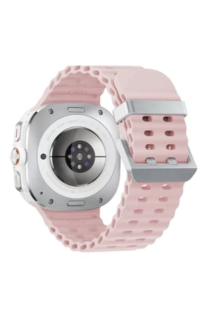 Lexroo Watch 7 Ultra KR417 Rug Silikon Kordon - Pudra