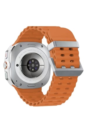 Lexroo Watch 7 Ultra KR417 Rug Silikon Kordon - Turuncu
