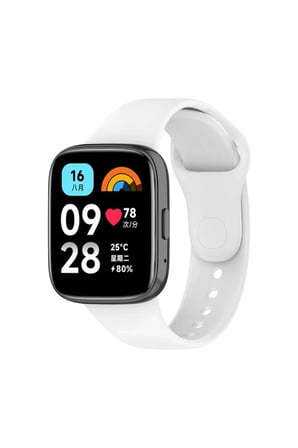 Lexroo Xiaomi Redmi Watch 3 Active Klasik Kordon - Beyaz