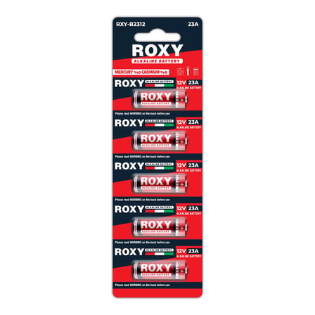 Lexroo 23a 12v Beşli Blister Alkalin Pil RXY-2312