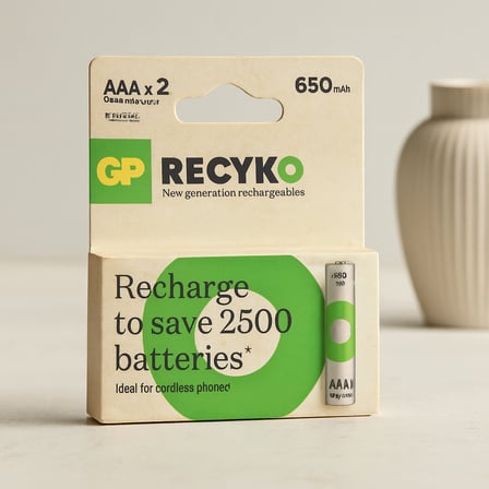 Lexroo AAA şarjlı pil 650mAh ince