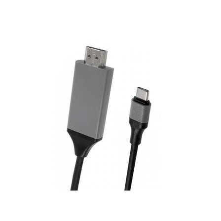 Lexroo Zore Type-C HDMI Kablo Kırmızı Kutulu - Siyah