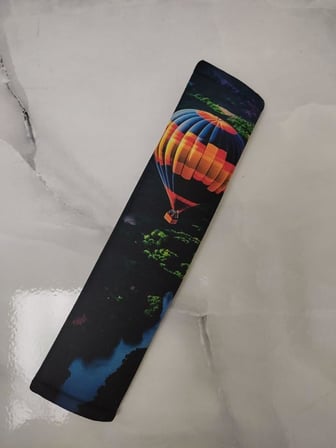 Lexroo Emniyet Kemeri Pedi, Süngerli Yumuşak Dokulu, 26 x 6 cm
