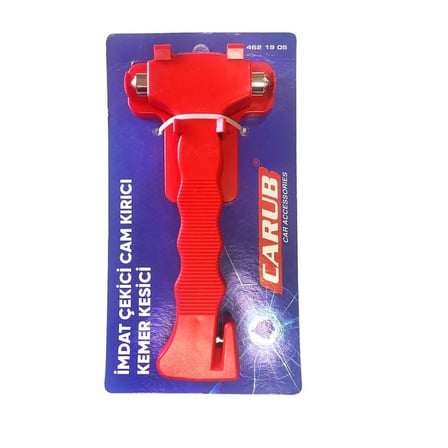 Lexroo Oto İmdat Çekici Cam Kırıcı +Kemer Kesici