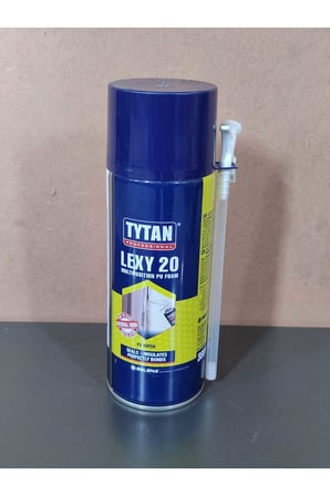 Pipetli Poliüretan Köpük Lexy 20 Pu Kapı Pencere Yalıtım Sprey Dolgu Doldurucu 300 ml