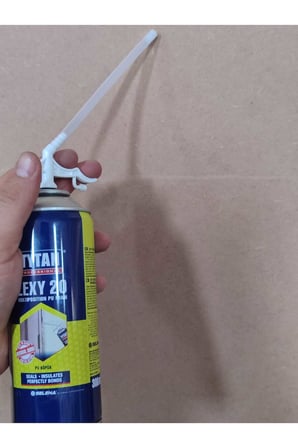 Pipetli Poliüretan Köpük Lexy 20 Pu Kapı Pencere Yalıtım Sprey Dolgu Doldurucu 300 ml