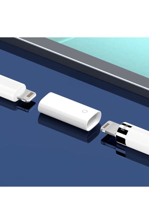 Apple Pencil Kalem Şarj Adaptörü - Dişi Lightning to Lightning