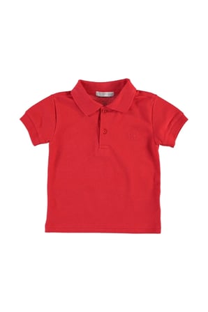 Lily Co Kısa Kollu Polo Yaka Unisex Tişört