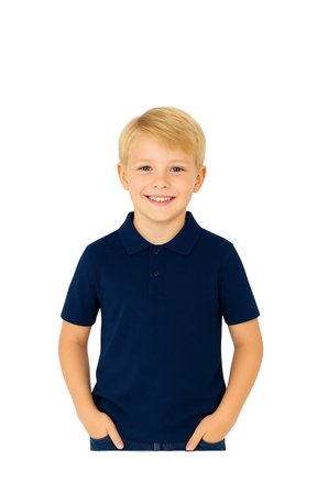 Lily Co Kısa Kollu Polo Yaka Unisex Tişört