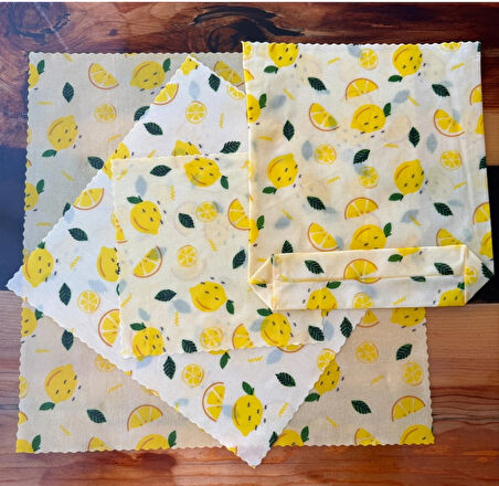 BİOBEZ 4’lü BEZ SET / limonlu