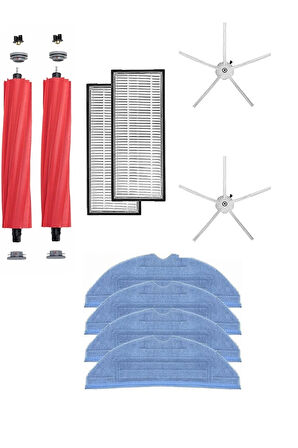 Roborock S7 S7 Max S7 Ultra T7 T7 Max Robot Süpürge Uyumlu Yedek Parçalar