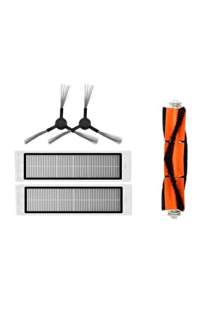 Mi Robot Süpürge 2c Xmstjqr2c Uyumlu Hepa Filtre Fırça Seti