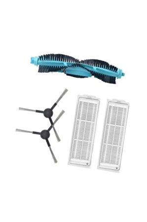. Mop Pro Hepa Filtre, Fırça Yedek Parça Seti