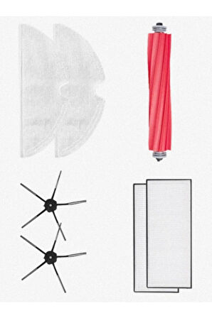 Roborock Q7 Max Uyumlu Yedek Set Hepa Filtre Rulo Ve Mop Paspas