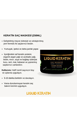 Saç Botoksu Plus - Yanmış Yıpranmış Saçlara Kökten Uca Keratin Bakım Seti