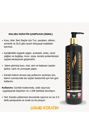 Saç Botoksu Plus - Yanmış Yıpranmış Saçlara Kökten Uca Keratin Bakım Seti