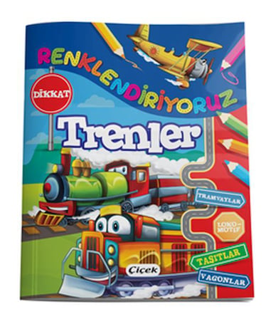 Renklendiriyoruz - Trenler