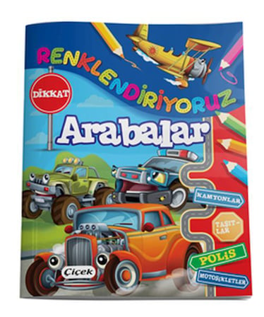 Renklendiriyoruz - Arabalar