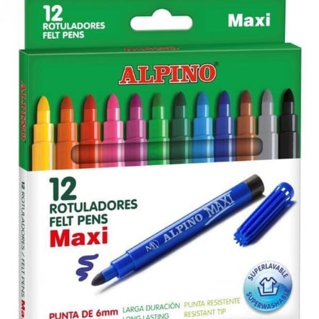 Keçeli Kalem Jumbo 12 li