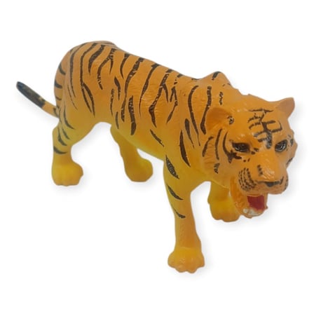 Hayvan Figürleri - Vahşi Hayvanlar 12 cm - Turuncu Kaplan (Lisinya)