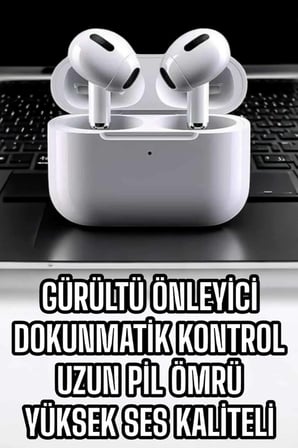 3.Nesil TWS Bluetooth Kulaklık Mikrofonlu ANC Özelliği Dokunmatik Kontrol - Lisinya