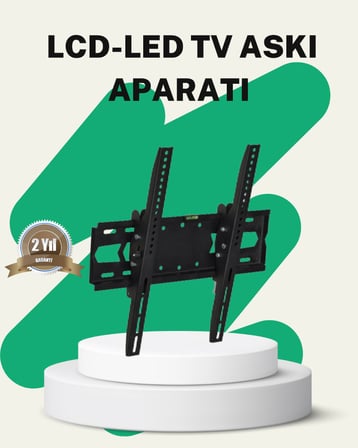 32 İnç TV Duvar Askı Braketi Stabil Güvenli Montaj Çelik Gövde - Lisinya