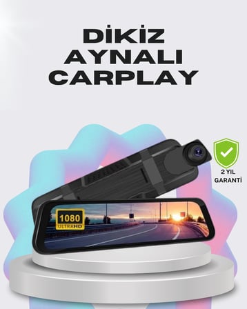 1080P Çift Kameralı Dokunmatik Dikiz Aynası G Sensörlü - Lisinya