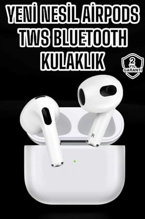 3.Nesil TWS Bluetooth Kulaklık Mikrofonlu ANC Özelliği Dokunmatik Kontrol - Lisinya