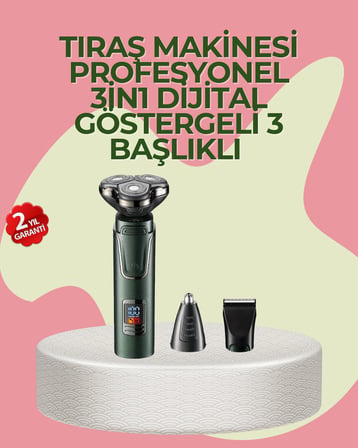 Başlıklı Şarjlı Tıraş ve Bakım Cihazı - Lisinya