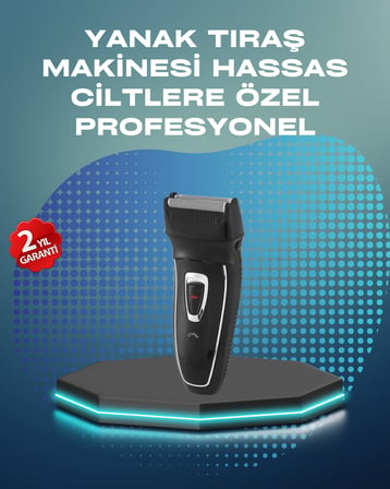 Kablosuz Kuru Tıraş Makinesi Folyo Başlıklı - Lisinya