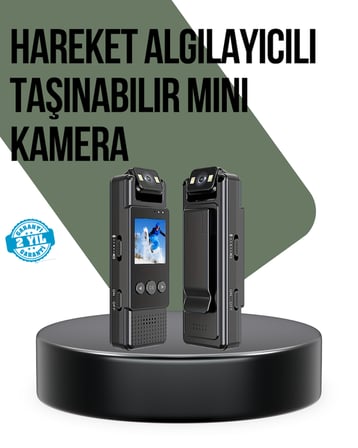 Gece Görüşlü Döngüsel Kayıt Destekli Mini Kamera - Lisinya