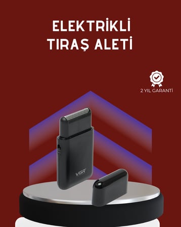 USB Şarjlı Erkek Tıraş Makinesi | Cilt Dostu ve Kompakt Tasarım - Lisinya