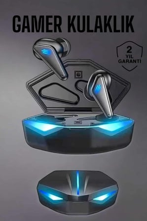 Bluetooth Oyuncu Kulaklığı Led Işıklı Kablosuz ANC Özelliği - Lisinya