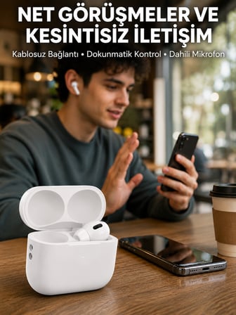 Gürültü Engelleme Teknolojili Bluetooth Kulaklık – Adaptif Ses ve Uzun Pil Süresi Yeni Nesil - Lisin